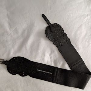 Comptoir des Cotonniers Grey Leather Belt